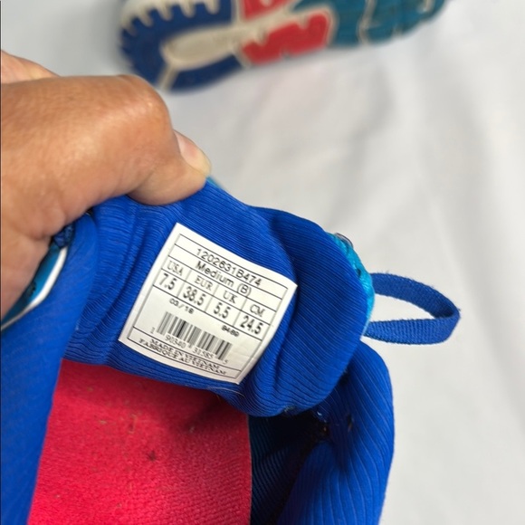 Brooks Transcend 5 Blue Athletic Shoes - Picture 7 of 8